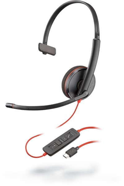 POLY Blackwire C3210 Headset Bedraad Hoofdband Kantoor/callcente