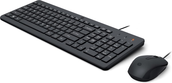 HP 150 Wired Mouse and Keyboard toetsenbord Inclusief muis USB Z