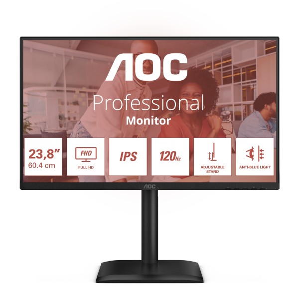 AOC 24E4U computer monitor 60,5 cm (23.8") 1920 x 1080 Pixe