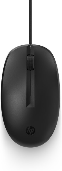 HP 125 Wired Mouse muis Thuis Ambidextrous USB Type-A Optisch