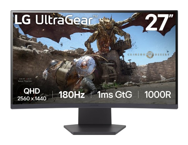 LG 27GS60QC-B computer monitor 68,6 cm (27") 2560 x 1440 Pi