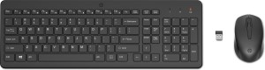 HP 330 Wireless Mouse and Keyboard Combination toetsenbord RF Dr