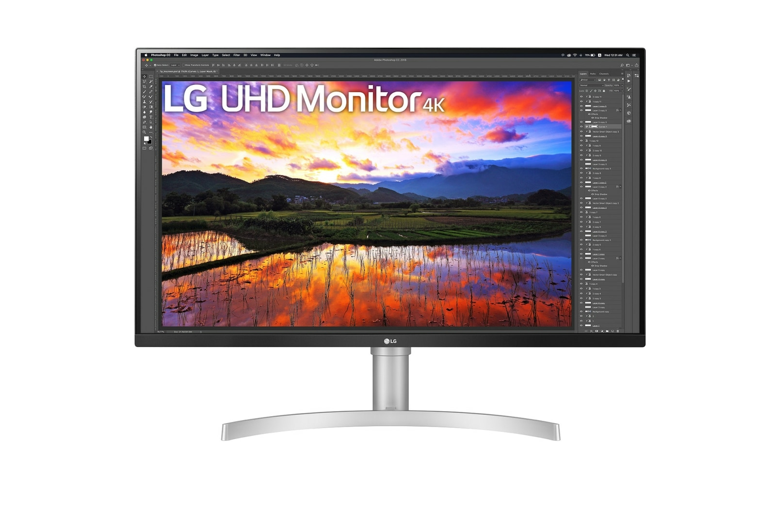 LG 32UN650P-W computer monitor 80 cm (31.5") 3840 x 2160 Pi