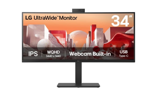 LG 34BA85QE-B computer monitor 86,4 cm (34") 3440 x 1440 Pi LG 34BA85QE-B computer monitor 86,4 cm (34") 3440 x 1440 Pi
