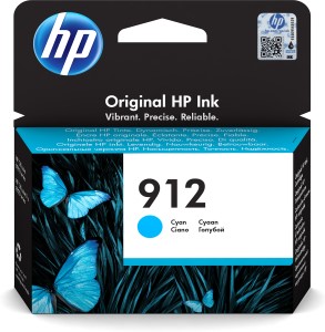 HP 912 Cyan Original Ink Cartridge inktcartridge 1 stuk(s) Origi