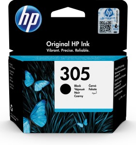 HP 305 Black Original Ink Cartridge inktcartridge 1 stuk(s) Orig