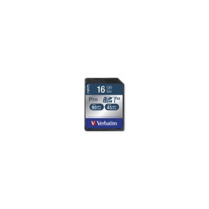 Verbatim Pro flashgeheugen 16 GB SDHC UHS Klasse 10