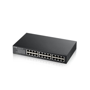 Zyxel GS1100-24E Unmanaged Gigabit Ethernet (10/100/1000) Zwart