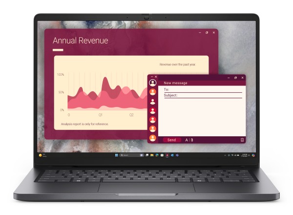 DELL Pro 14 PC14250 Intel Core 5 120U Laptop 35,6 cm (14")