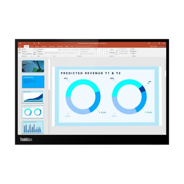 Lenovo ThinkVision M14d computer monitor 35,6 cm (14") 2240