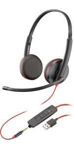 HP Poly Blackwire C3225 Top Headset Bedraad Hoofdband Kantoor/ca