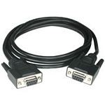 C2G 3m DB9 Cable serile kabel Zwart