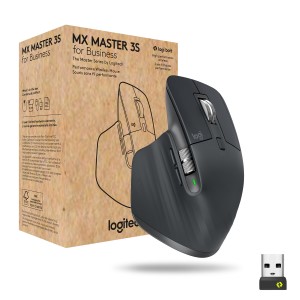 Logitech MX Master 3s for Business muis Rechtshandig RF-draadloo