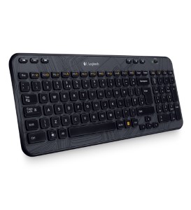 Logitech K360 toetsenbord RF Draadloos AZERTY Frans Zwart