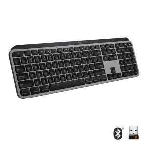 Logitech MX Keys f/ Mac toetsenbord RF-draadloos + Bluetooth QWE