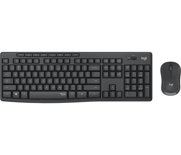 Logitech MK295 Silent Wireless Combo toetsenbord Inclusief muis