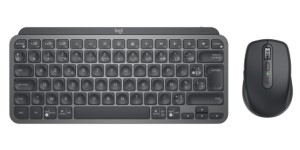 Logitech 920-011055 toetsenbord Inclusief muis RF-draadloos + Bl