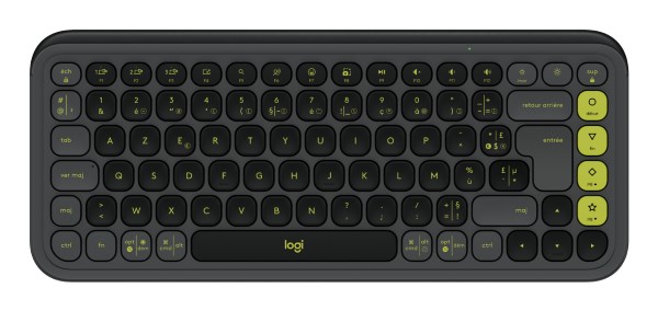 Logitech POP Icon Keys toetsenbord Universeel Bluetooth AZERTY F