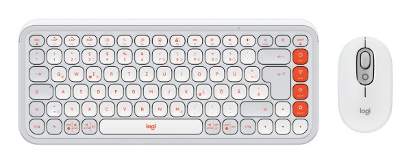 Logitech POP Icon Combo toetsenbord Inclusief muis Universeel Bl