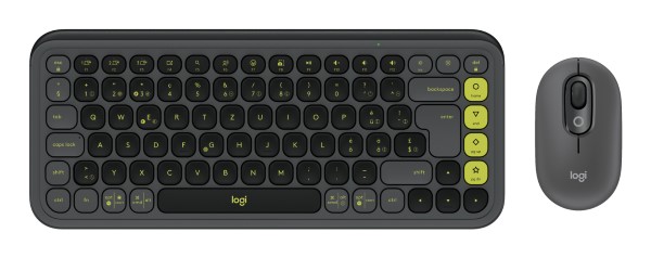 Logitech POP Icon Combo toetsenbord Inclusief muis Universeel Bl