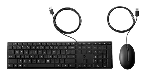 HP Wired Desktop 320MK Mouse and Keyboard toetsenbord Inclusief