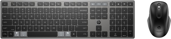 HP 720 Multi-Device Rechargeable Wireless Keyboard and Mouse Com HP 720 Multi-Device Rechargeable Wireless Keyboard and Mouse Com