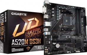 Gigabyte A520M DS3H (rev. 1.x) Socket AM4 micro ATX