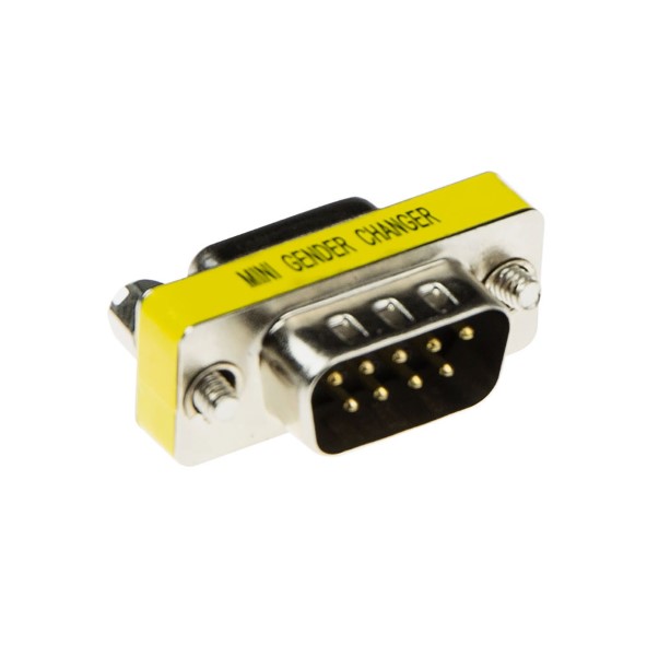 ACT AB9023 tussenstuk voor kabels 9 pin Sub-D