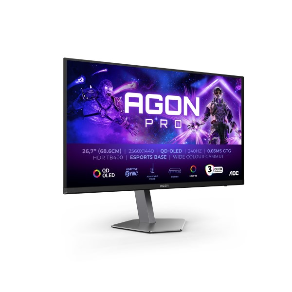 AOC AGON PRO AG276QZD2 computer monitor 67,8 cm (26.7") 256