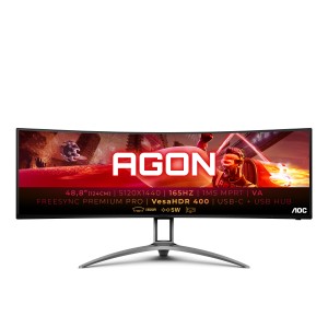 AOC AG493UCX2 computer monitor 124,5 cm (49") 5120 x 1440 P