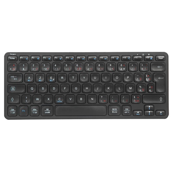Targus AKB862FR toetsenbord Universeel Bluetooth AZERTY Frans Zw Targus AKB862FR toetsenbord Universeel Bluetooth AZERTY Frans Zw