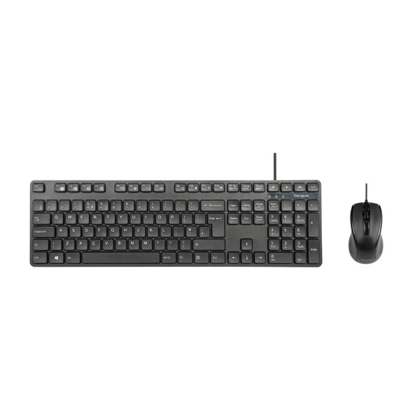 Targus AKM622ES toetsenbord Inclusief muis Universeel USB QWERTY Targus AKM622ES toetsenbord Inclusief muis Universeel USB QWERTY