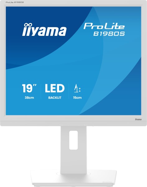 iiyama ProLite B1980S-W1 computer monitor 48,3 cm (19") 128