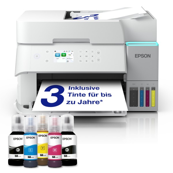 Epson EcoTank ET-3956 Inkjet A4 4800 x 1200 DPI 35 ppm Wifi Epson EcoTank ET-3956 Inkjet A4 4800 x 1200 DPI 35 ppm Wifi