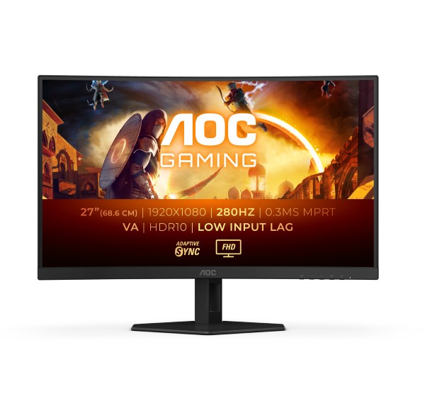 AOC G4 C27G4ZXE computer monitor 68,6 cm (27") 1920 x 1080 AOC G4 C27G4ZXE computer monitor 68,6 cm (27") 1920 x 1080