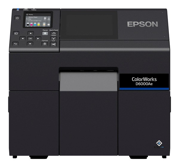 Epson ColorWorks D6000Ae labelprinter Thermo transfer Kleur 1200 Epson ColorWorks D6000Ae labelprinter Thermo transfer Kleur 1200