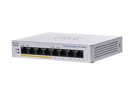 Cisco CBS110-8PP-D Unmanaged L2 Gigabit Ethernet (10/100/1000) P