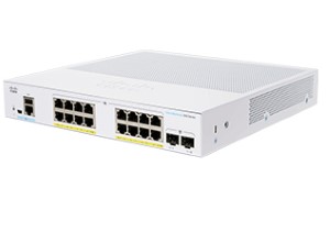 Cisco CBS350-16P-E-2G-EU netwerk-switch Managed L2/L3 Gigabit Et