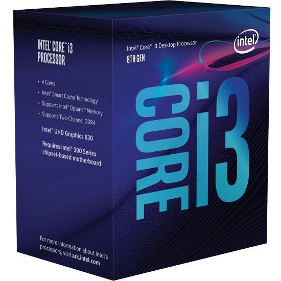 Intel Core i3-8100T processor 3,1 GHz 6 MB Smart Cache