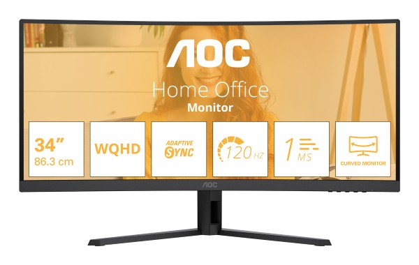 AOC B3 CU34B3E computer monitor 86,4 cm (34") 3440 x 1440 P