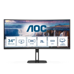 AOC V5 CU34V5C LED display 86,4 cm (34") 3440 x 1440 Pixels