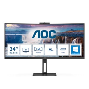 AOC V5 CU34V5CW LED display 86,4 cm (34") 3440 x 1440 Pixel