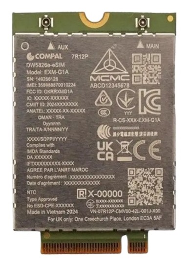 Wireless Mobile Modem DW5826E