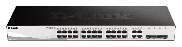 D-Link DGS-1210-28 Managed L2/L2+ 1U Zwart D-Link DGS-1210-28 Managed L2/L2+ 1U Zwart