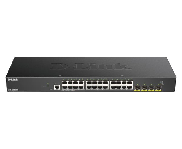 D-Link DGS-1250-28X Managed L3 Gigabit Ethernet (10/100/1000) Zw D-Link DGS-1250-28X Managed L3 Gigabit Ethernet (10/100/1000) Zw