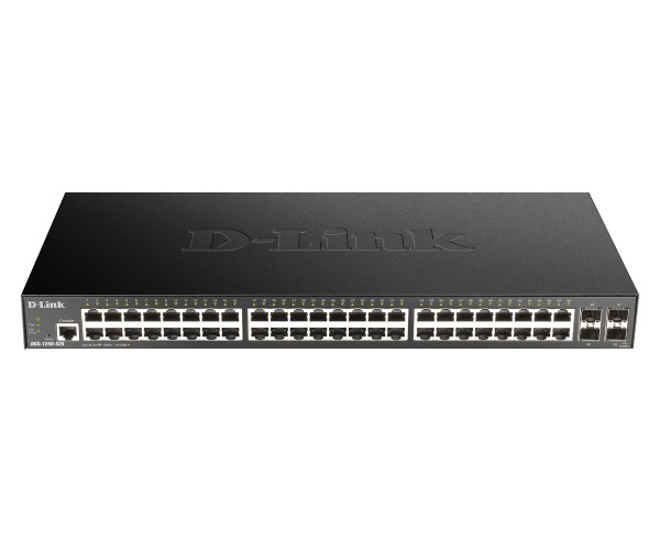 D-Link DGS-1250-52X Managed L3 Gigabit Ethernet (10/100/1000) Zw