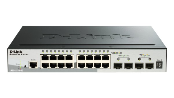 D-Link DGS-1510-52XMP Managed L3 Gigabit Ethernet (10/100/1000)