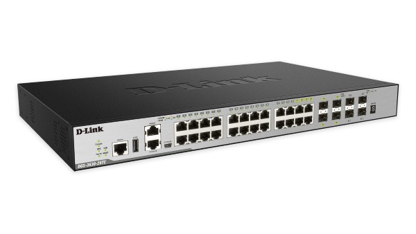 D-Link DGS-3630-28TC netwerk-switch Managed L3 Gigabit Ethernet