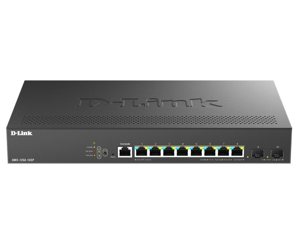 D-Link DMS-1250-10SP/E netwerk-switch Managed 2.5G Ethernet (100