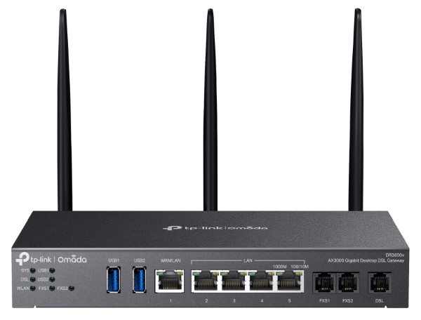 TP-Link Omada DR3220v-4G draadloze router Gigabit Ethernet Dual-